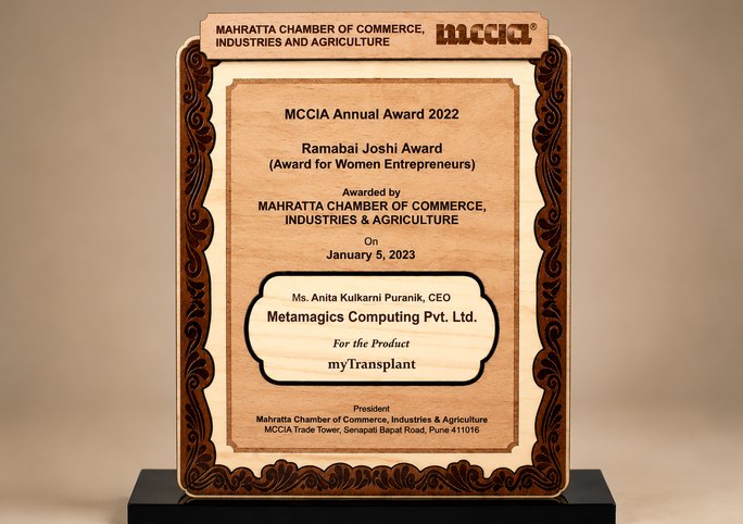 MCCIA Ramabai Joshi Award 2022