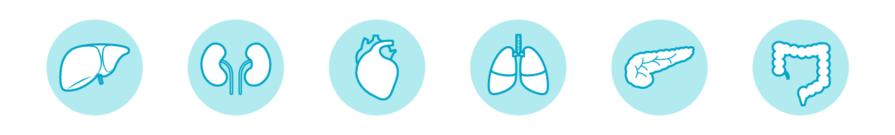 Solid organ transplant Organ transplant protocols supported by GridSenseHealth